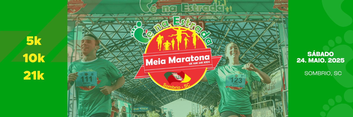 MEIA MARATONA PÉ NA ESTRADA