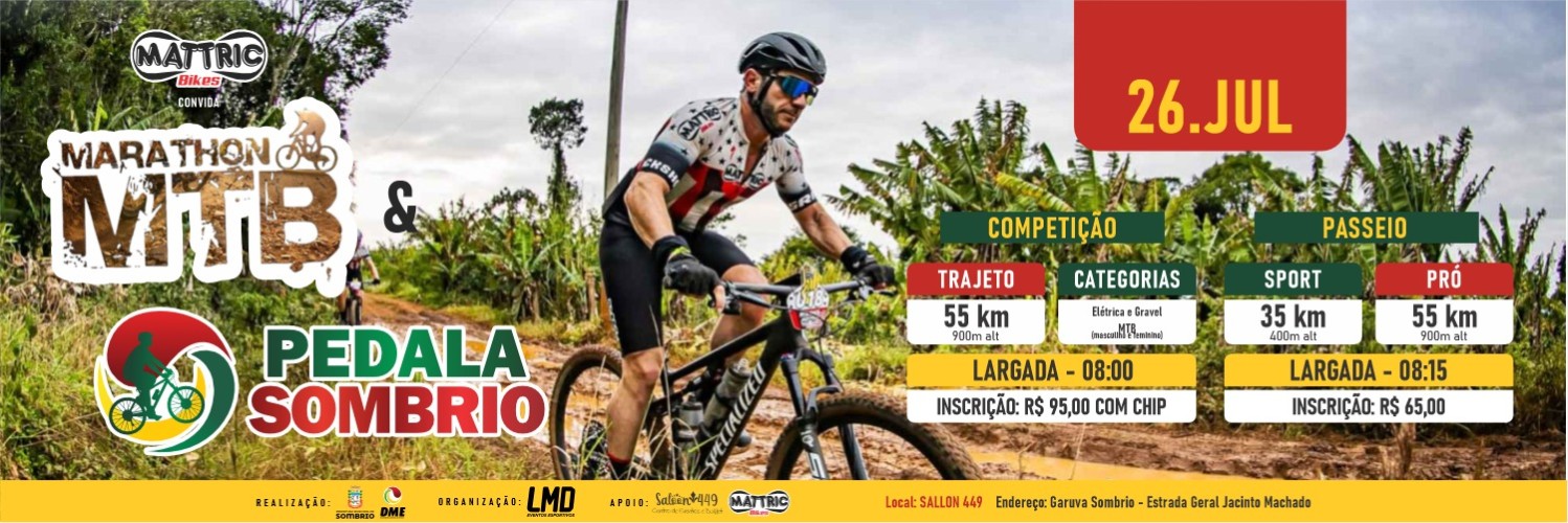 MARATHON MTB E PEDALA SOMBRIO