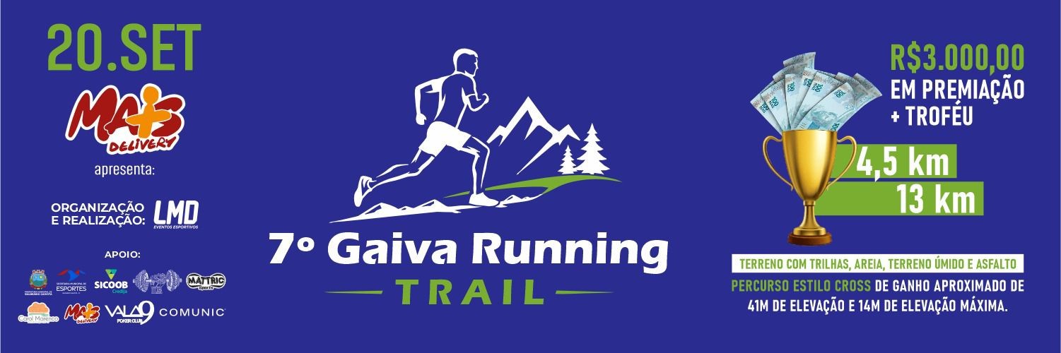 7º GAIVA RUNNING TRAIL
